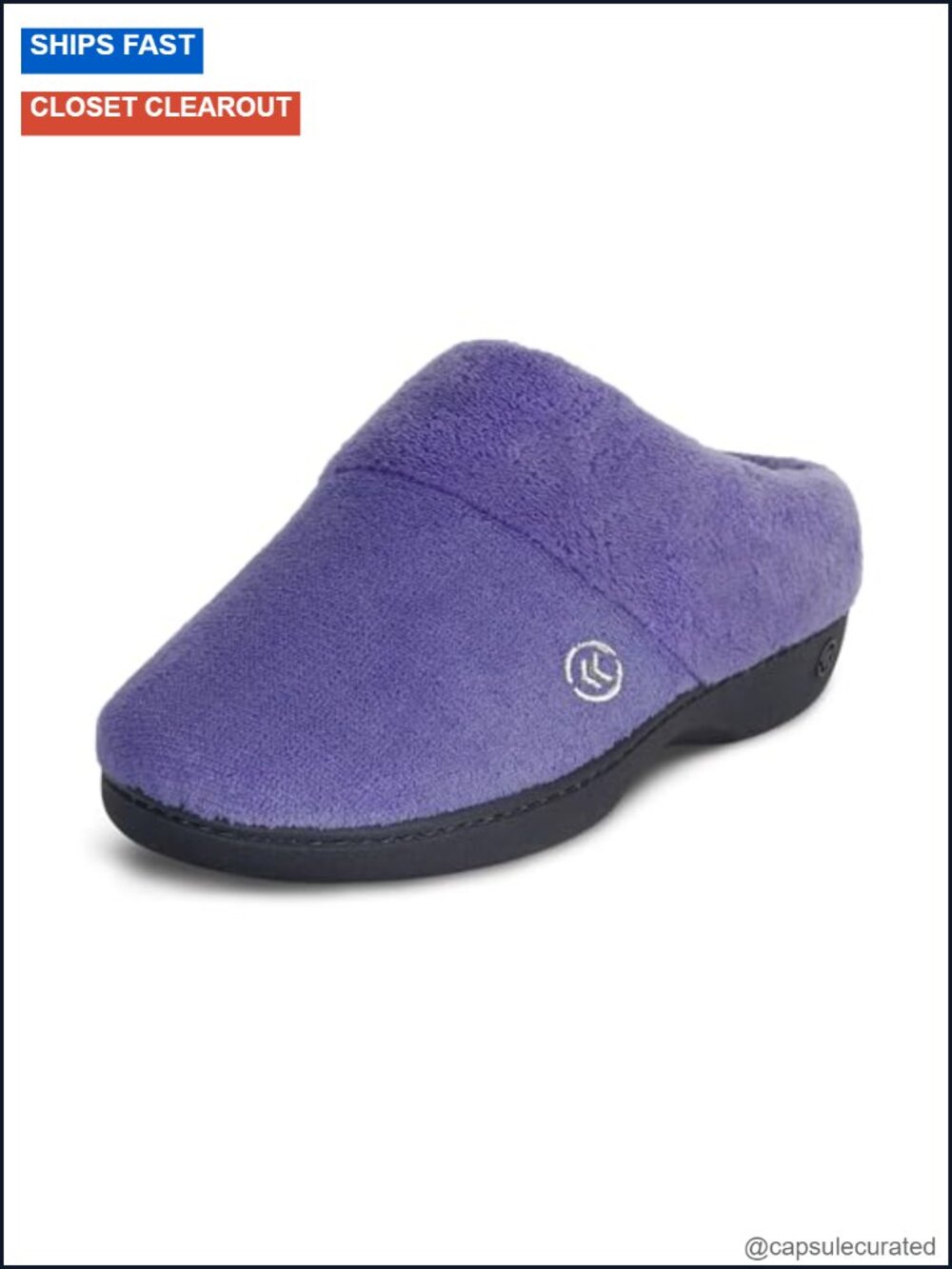 Closed Toe Clog Slippers with Memory Foam Non-slip